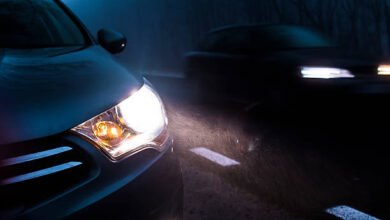 انواع مصابيح السيارة